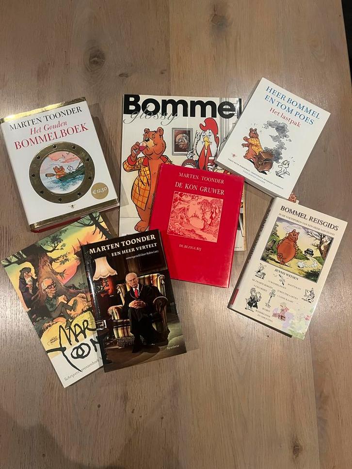 Marten Toonder Collectie: 6 Boeken & Tijdschrift, Boeken, Literatuur, Gelezen, Nederland, Ophalen of Verzenden
