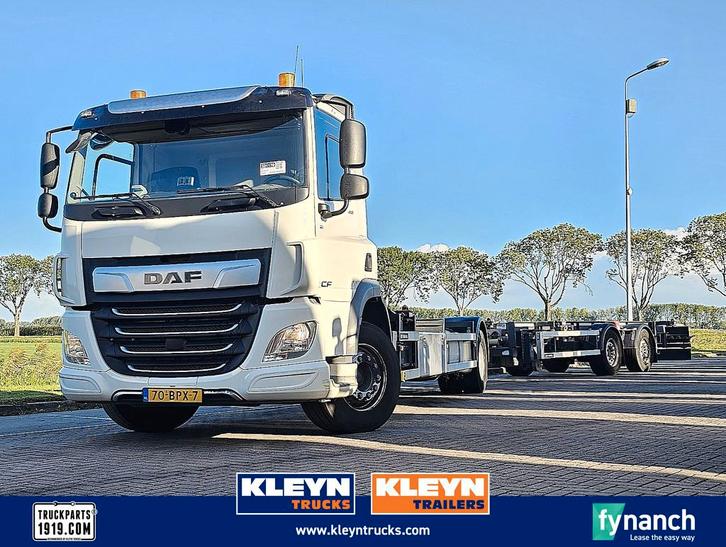 DAF CF 410 20ft tankcontainer, Auto's, Vrachtwagens, Bedrijf, Te koop, ABS, Airconditioning, Centrale vergrendeling, Cruise Control