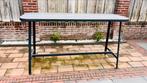 Bartafel metaal afm 175x58x95cm, Ophalen of Verzenden