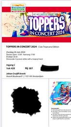 2 zitplaatsen Toppers in Concert 26 mei, Tickets en Kaartjes, Evenementen en Festivals, Twee personen