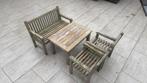 Kees smit kinder tuinset, 4 zitplaatsen, Gebruikt, Bank, Hardhout