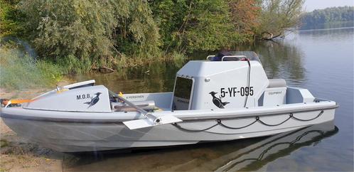 Norsafe midget 530 mk2 reddingsboot, Watersport en Boten, Vis- en Consoleboten, Zo goed als nieuw, 70 pk of meer, 3 tot 6 meter