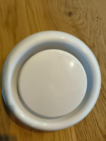 Itho - 4 x nieuwe afzuigroosters - 125 mm - kleur RAL 9010  beschikbaar voor biedingen