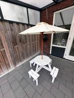 TAFEL MET STOELEN, Ophalen, Zo goed als nieuw