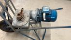 Vertragingmotor met wormwiel haaks, Doe-het-zelf en Verbouw, Motoren, Ophalen, Gebruikt, Elektromotor, Minder dan 1400 rpm