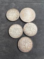 5 2 1/2 Gulden Juliana Zilver, Koningin Juliana, Zilver, Ophalen of Verzenden, Losse munt