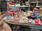 Te koop: Diverse kerstspullen + inpakpapier sinterklaas, Ophalen