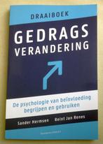 Draaiboek Gedragsverandering de psychologie van beinvloeding, Boeken, Psychologie, Zo goed als nieuw, Sander Hermsen, Verzenden