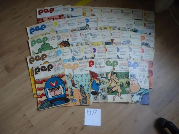 Weekblad Pep 1972, Boeken, Strips | Comics, Gelezen, Meerdere comics, Europa, Ophalen of Verzenden