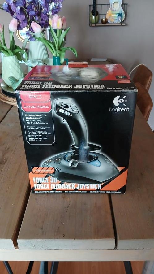 Logitech Wingman 963223 FORCE 3D Force Feedback Joystick., Spelcomputers en Games, Spelcomputers | Overige Accessoires, Gebruikt