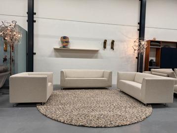 Nieuw Gelderland 4800 2,5 & 2 zits Stof Zero Design Fauteuil beschikbaar voor biedingen