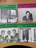 4 SINGLES 7 " TRINI LOPEZ SAMEN - JUKEBOX  60;S / 70'S, Cd's en Dvd's, Vinyl Singles, Latin en Salsa, 7 inch, Single, Ophalen of Verzenden