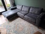 Grijze hoekbank DIRECT BESCHIKBAAR, Huis en Inrichting, Ophalen of Verzenden, Gebruikt