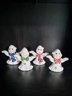 Set van 4 vintage spookjes ornamenten Halloween, Ophalen of Verzenden, Zo goed als nieuw, Fantasy