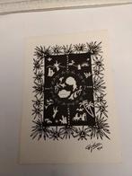 W.T. LEVER. KNIPWERK. KERSTTAFEREELTJES. 1975, Ophalen of Verzenden