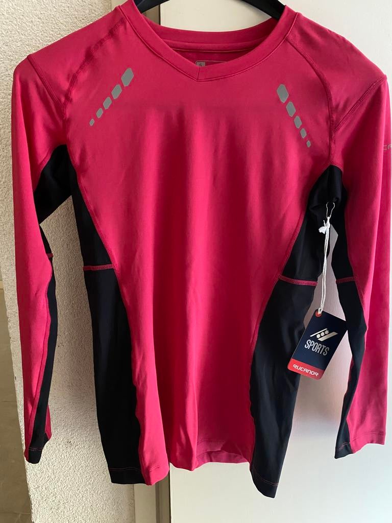 Rucanor Sport Shirt Roze Fuchsia - Maat S - Nieuw, Kleding | Dames, Ophalen of Verzenden, Nieuw, Maat 36 (S), Roze