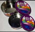Groot en klein rond Quality Street blik.Drsn.14/18 H.5/7 cm, Verzamelen, Blikken, Ophalen of Verzenden, Zo goed als nieuw, Overige