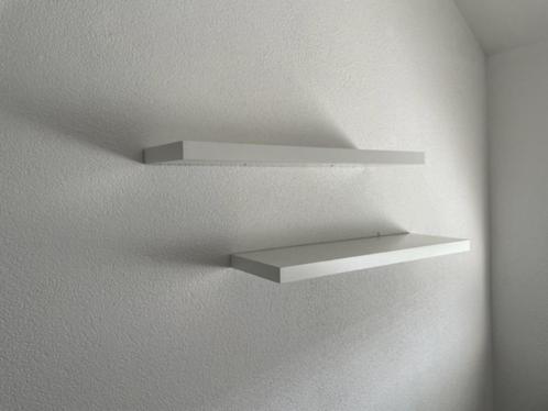 2 x Zwevende wandplank wit 80 cm Duraline, Huis en Inrichting, Woonaccessoires | Wandplanken en Boekenplanken, Zo goed als nieuw