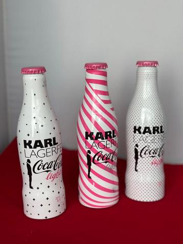 Karl Lagerfeld Coca-Cola Light Alu Flesjes - Complete Set beschikbaar voor biedingen