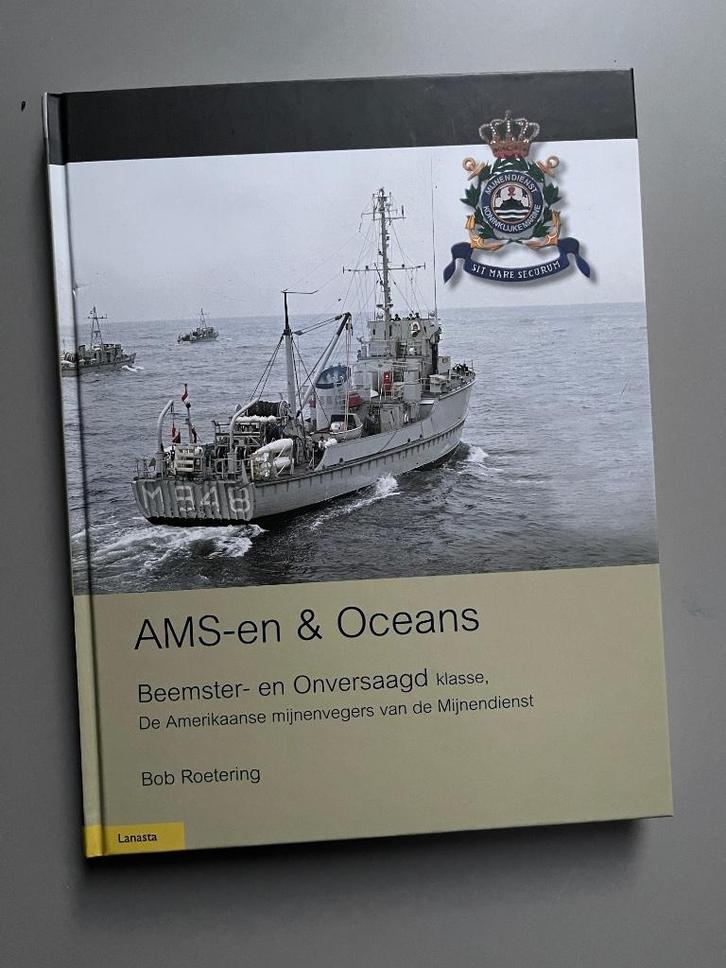 marine AMS-en en Oceans de Amerikaanse mijnenvegers Nieuw, Verzamelen, Militaria | Algemeen, Marine, Boek of Tijdschrift, Nederland