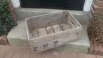 Houten kist, kistje, veilingkist, opbergkist, krat fruitkist, Huis en Inrichting, Woonaccessoires | Kisten, Minder dan 50 cm, Gebruikt
