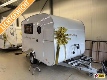 Hobby Beachy 360 +luifel+fietsendrager beschikbaar voor biedingen