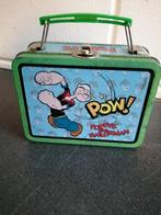 ZEER ZELDZAME BLIKKEN POPEYE LUNCHBOX 14X10,5X6,5 CM VINTAGE, Ophalen of Verzenden
