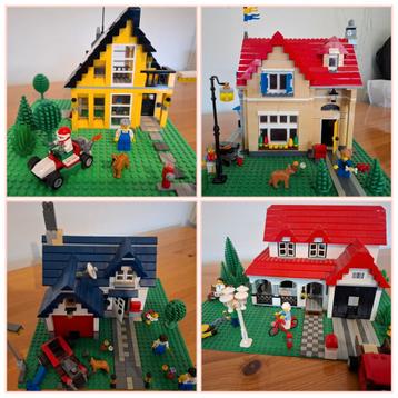 lego huisjes  beschikbaar voor biedingen