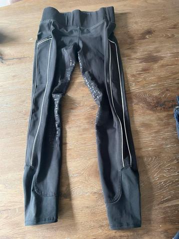 Paardrijbroek kleur zwart - maat 164 beschikbaar voor biedingen