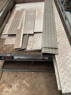 Kleine partij traanplaat - aluminium, Ophalen, Gebruikt, Aluminium