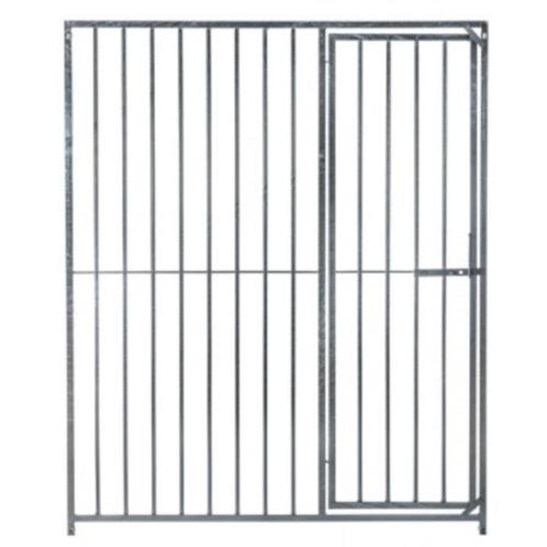 Honden kennels en kennelpanelen Gegalvaniseerd en hout, Dieren en Toebehoren, Hondenhokken, Nieuw, 100 cm of meer, 110 cm of meer