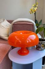 Neon oranje donut tafellamp met 3 lichtstanden, Huis en Inrichting, Minder dan 50 cm, Nieuw, Kunststof, Ophalen of Verzenden