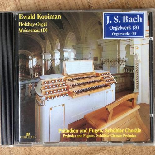 Orgel - JS Bach, deel 8, Holzhey orgel Weissenau. E Kooiman, Cd's en Dvd's, Cd's | Klassiek, Zo goed als nieuw, Overige typen
