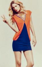 Carnaval,jurk,maat 36/38,Bavaria,nieuw,oranje,EK/WK voetbal, Maat 38/40 (M), Carnaval, Verzenden, Nieuw