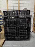 Gratis plastic pallets, op te halen in Cruquius, Doe-het-zelf en Verbouw, Kratten en Dozen, Ophalen, Gebruikt, 100 cm of meer