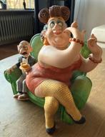 Beeldje van Albert Dubout Verleidings Spel., Ophalen, Zo goed als nieuw, Mens