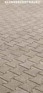 ROOIKORTING 1.000m2 grijs H-profiel betonklinkers straatsten, Tuin en Terras, Tegels en Klinkers, Beton, Gebruikt, Klinkers, Verzenden