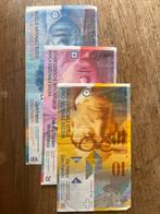 Zwitserse Franken Set - 130 CHF, Ophalen of Verzenden, Los biljet