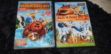Te koop dvds Baas in eigen bos deel 1 en 2  beschikbaar voor biedingen