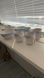 4 x beker 3 x soepkom, Ophalen, Gebruikt, Overige stijlen
