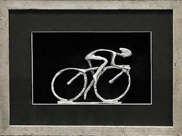 Div. Wielrenners + Mountainbikers in beeld en wanddecoraties beschikbaar voor biedingen