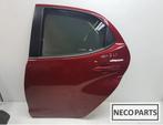 TOYOTA YARIS IV P21 ACHTERDEUR LINKS ORIGINEEL KLEUR 3T3, Auto-onderdelen, Interieur en Bekleding, Ophalen of Verzenden, Gebruikt