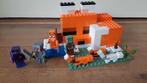 Lego Minecraft Vossenhuis 21178, Kinderen en Baby's, Speelgoed | Duplo en Lego, Ophalen of Verzenden, Zo goed als nieuw