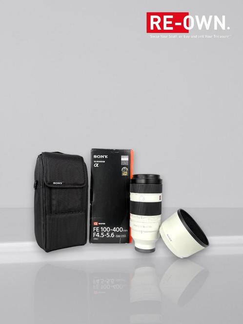 Sony FE 100-400mm f4.5-5.6 GM oss (topstaat + doos + filter), Audio, Tv en Foto, Fotografie | Lenzen en Objectieven, Zo goed als nieuw