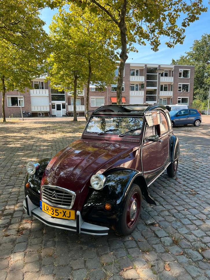 Prachtige Citroën 2CV Charleston1982 belastingvrij/apk 09/27, Auto's, Citroën, Particulier, 2CV, Benzine, Hatchback, Handgeschakeld