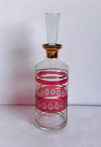 Hand geblazen Art Deco Bohemia kistallen likeur dekanter, Ophalen