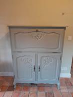 Prachtige brocante meidenkast / spekkast, Ophalen, Zo goed als nieuw