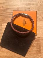 Genuine - NEW - Hermes Goliath men’s leather bracelet, Sieraden, Tassen en Uiterlijk, Armbanden, Ophalen, Nieuw, Bruin, Leer