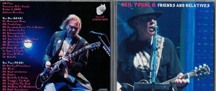 Neil Young & friends and relatives - Vancouver 2000 2-cd imp, Cd's en Dvd's, Cd's | Rock, Nieuw in verpakking, Poprock, Ophalen of Verzenden