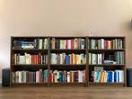 3 donkerbruine lage billy’s - perfecte staat, Huis en Inrichting, Kasten | Boekenkasten, Ophalen, Met plank(en), 100 tot 150 cm
